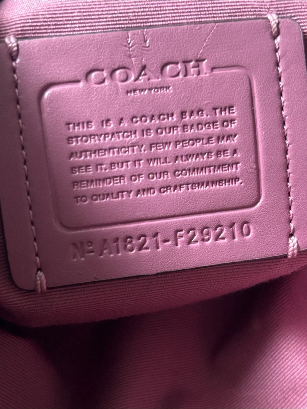 Coach Signature File Crossbody Bag - Picture 10 of 12